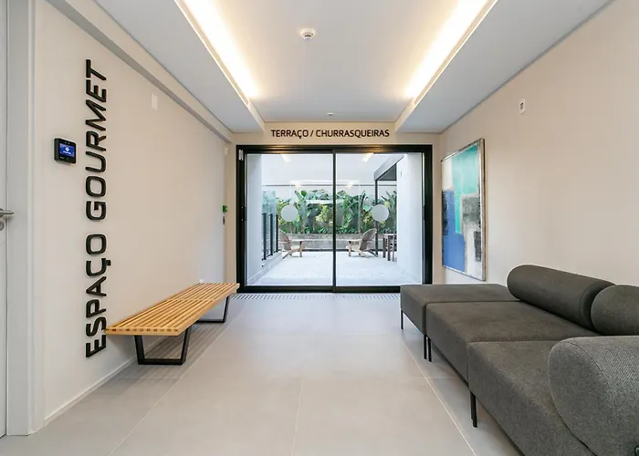Studios Rio Branco By Viva - Predio Moderno, Aptos Com Cama King-Size No Centro De Floripa